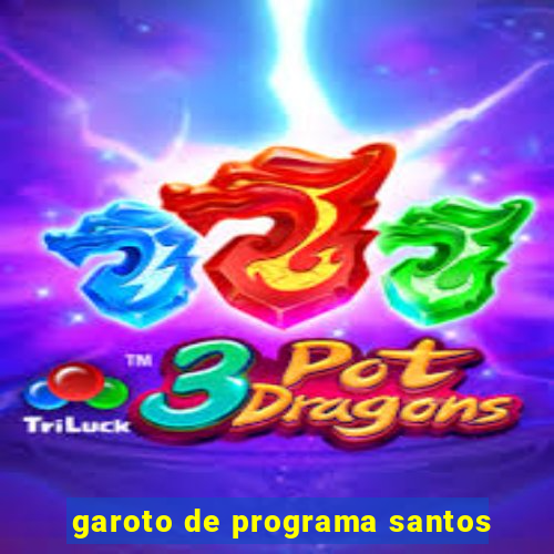 garoto de programa santos